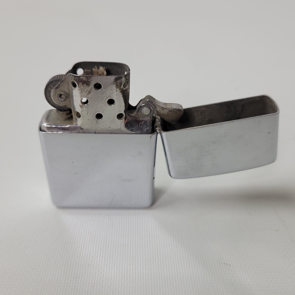Vintage Zippo Chrome Lighter Bradford PA Pat 2517191 Windproof 1965 - Picture 3 of 11